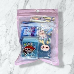 Labubu Blue The Monsters Themed Set